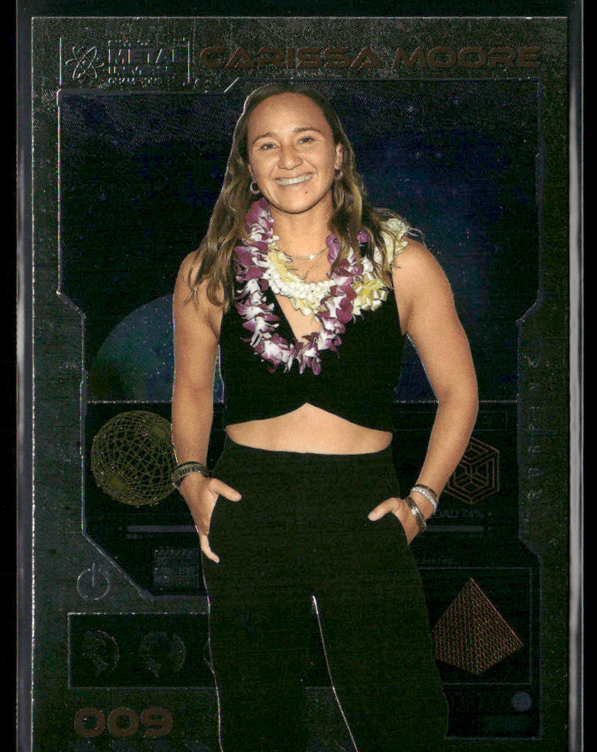 Carissa Moore 2023 SkyBox Metal Universe Champions #009 USA
