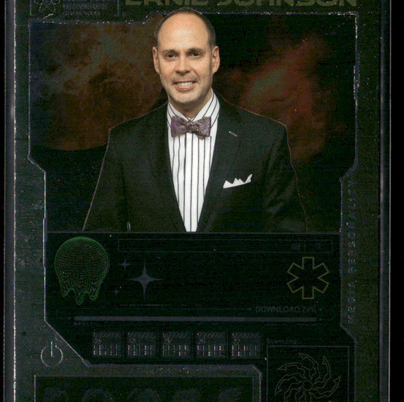 Ernie Johnson 2023 SkyBox Metal Universe Champions #016