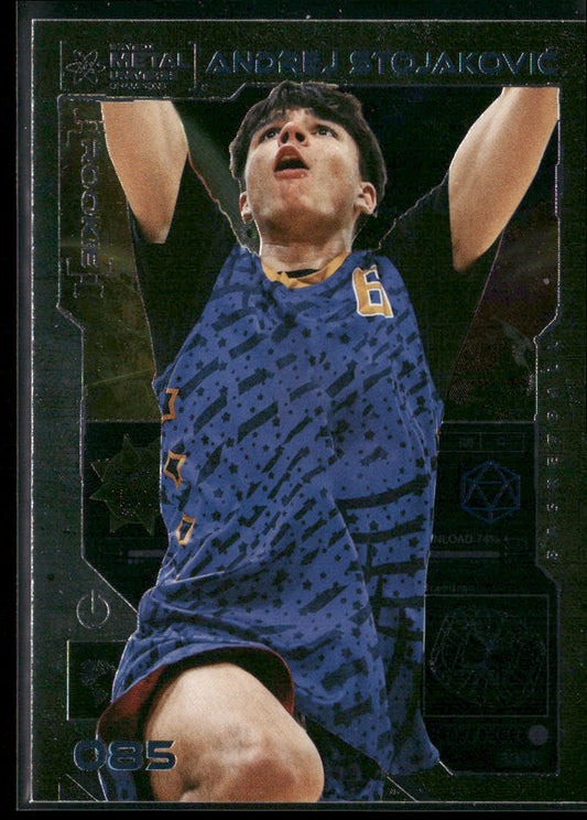 Andrej Stojakovic 2023 SkyBox Metal Universe Champions #085