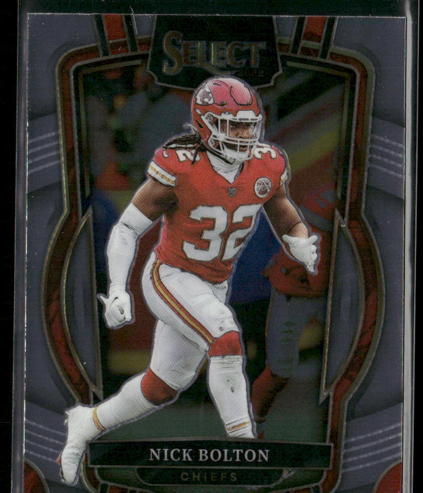 Nick Bolton 2022 Panini Select #253 Kansas City Chiefs
