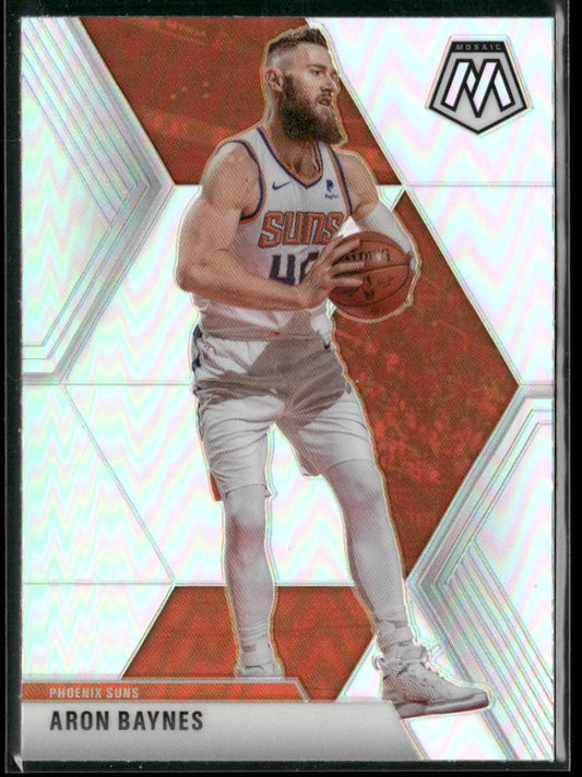 Aron Baynes 2019-20 Panini Mosaic Silver Prizm #178 Phoenix Suns