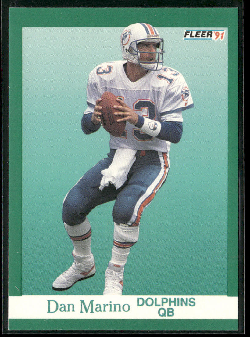 Dan Marino 1991 Fleer #124 Miami Dolphins