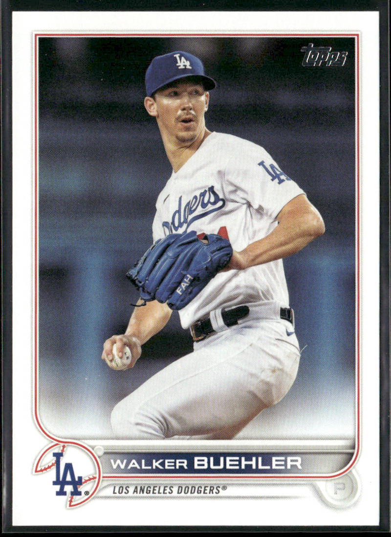 Walker Buehler 2022 Topps #438 Los Angeles Dodgers