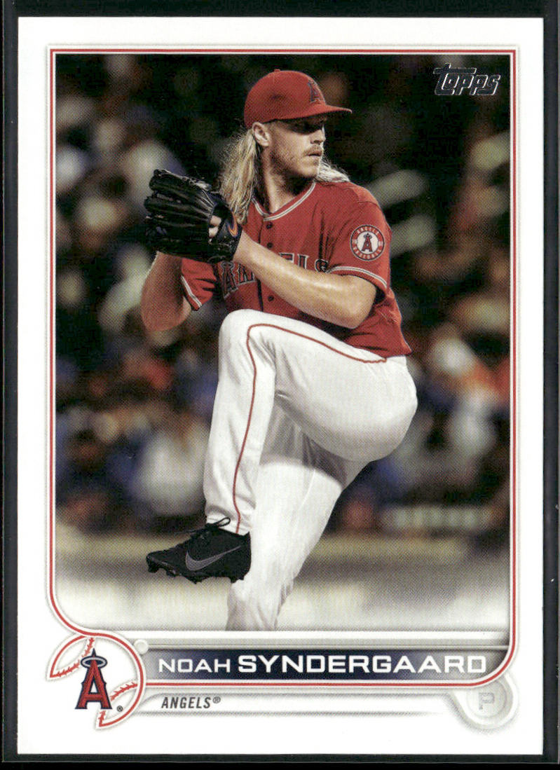 Noah Syndergaard 2022 Topps #584 Los Angeles Angels