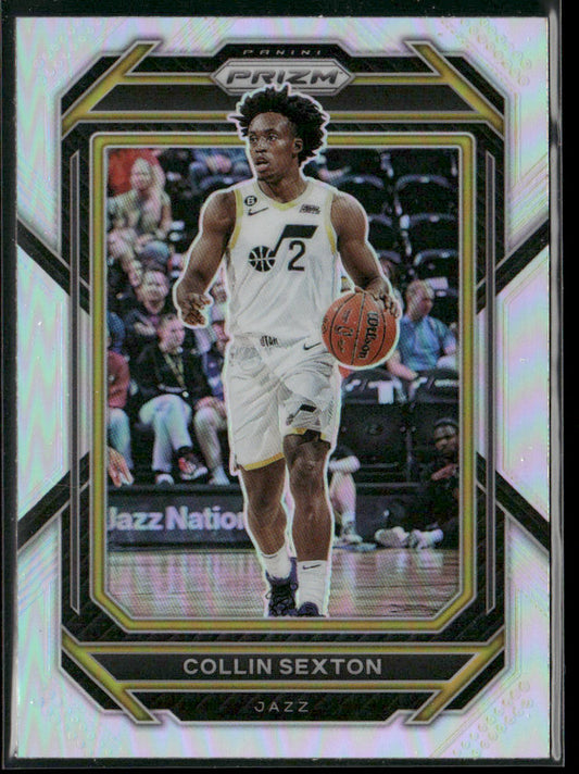 Collin Sexton 2022-23 Panini Prizm Prizms Silver #87 Utah Jazz