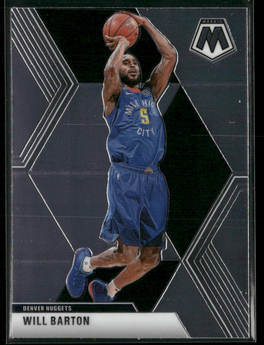 Will Barton 2019-20 Panini Mosaic #151 Denver Nuggets