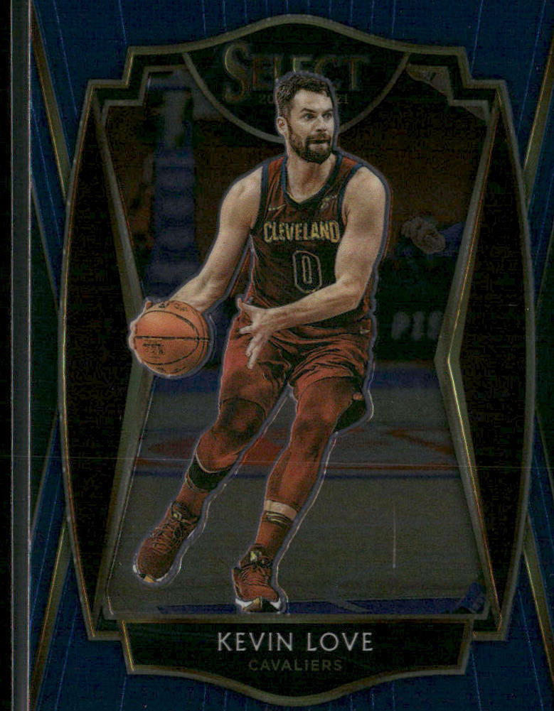 Kevin Love 2020-21 Panini Select Blue #104 Cleveland Cavaliers