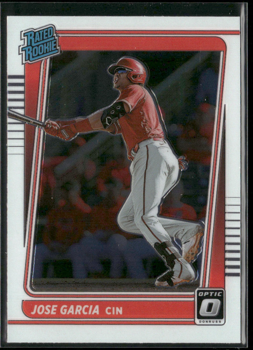 Jose Garcia 2021 Donruss Optic #89 RC Cincinnati Reds