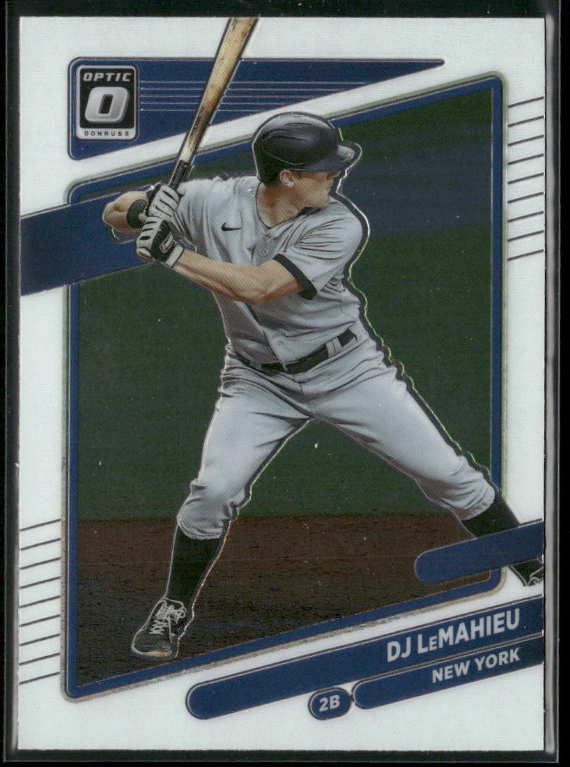DJ LeMahieu 2021 Donruss Optic #145 New York Yankees