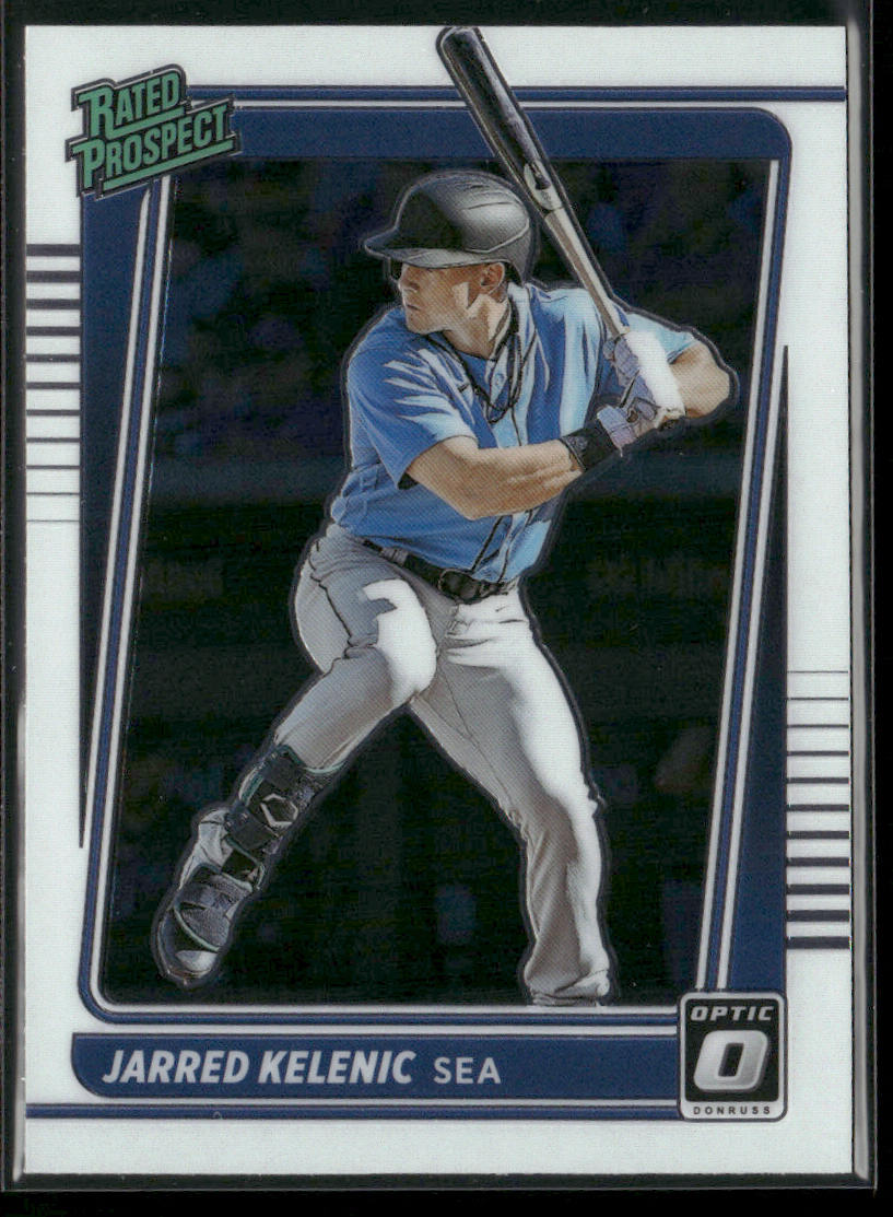Jarred Kelenic 2021 Donruss Optic Rated Prospect #RP20 Seattle Mariners