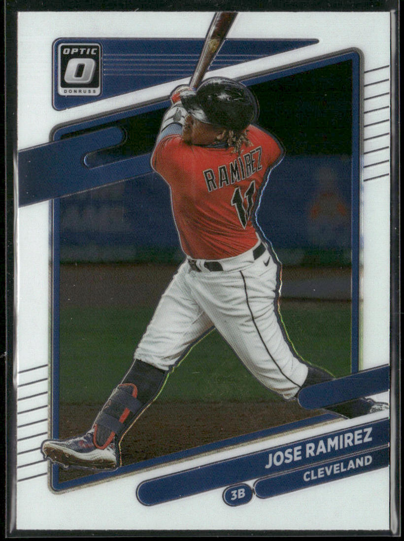 Jose Ramirez 2021 Donruss Optic #148 Cleveland Indians
