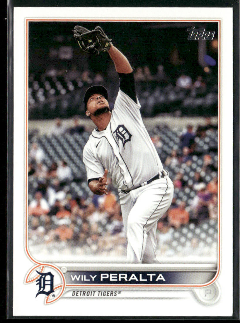 Wily Peralta 2022 Topps #653 Detroit Tigers front