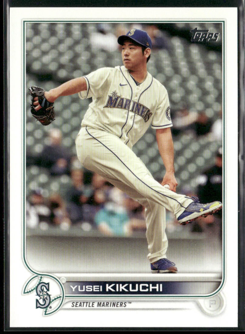 Yusei Kikuchi 2022 Topps #531 Seattle Mariners front