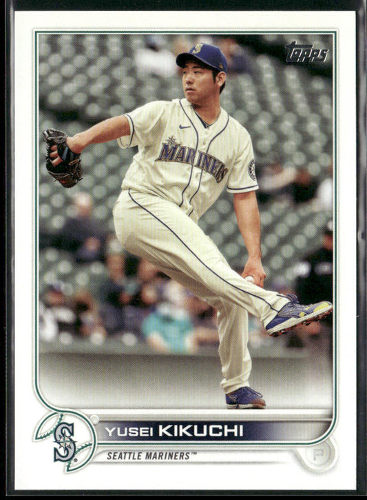 Yusei Kikuchi 2022 Topps #531 Seattle Mariners front
