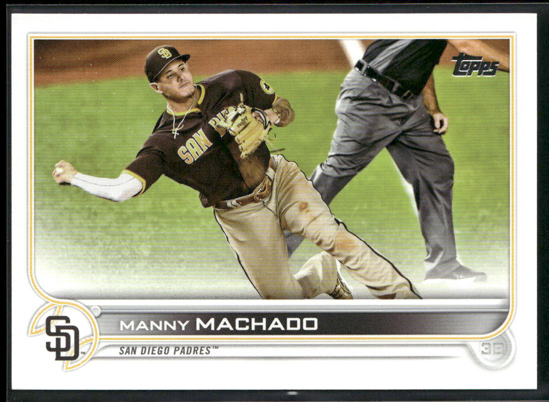 Manny Machado 2022 Topps #600b San Diego Padres