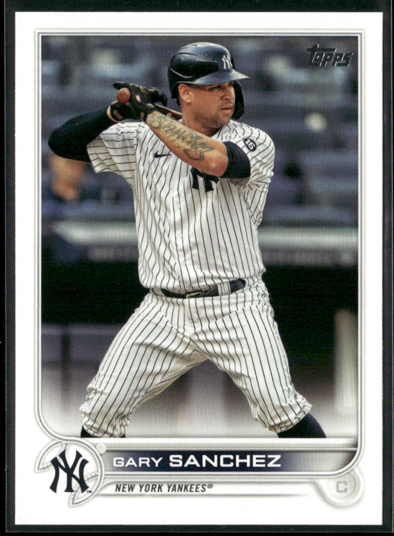 Gary Sanchez 2022 Topps #625 New York Yankees