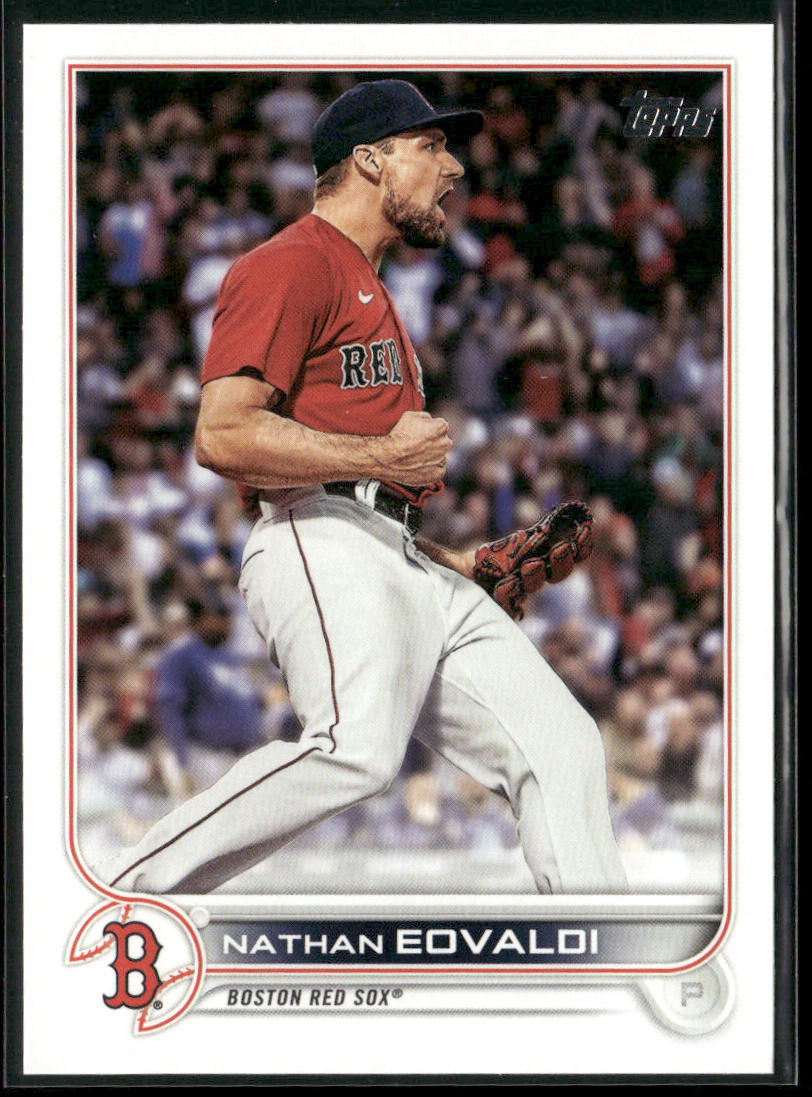 Nathan Eovaldi 2022 Topps #657 Boston Red Sox
