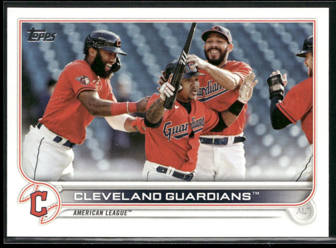 Cleveland Guardians 2022 Topps #643 Cleveland Guardians front
