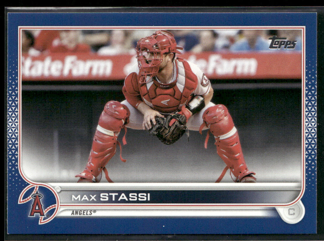 Max Stassi 2022 Topps #609 Los Angeles Angels
