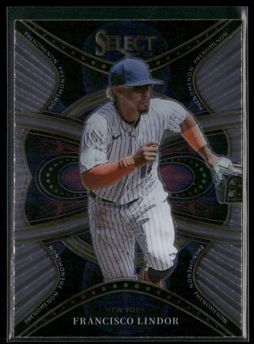 Francisco Lindor 2022 Panini Select Phenomenon #P7 New York Mets