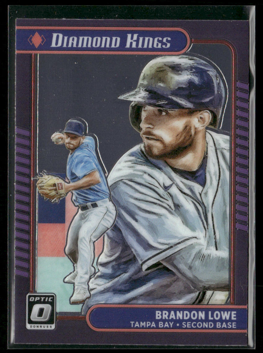 Brandon Lowe 2021 Donruss Optic #1 Tampa Bay Rays