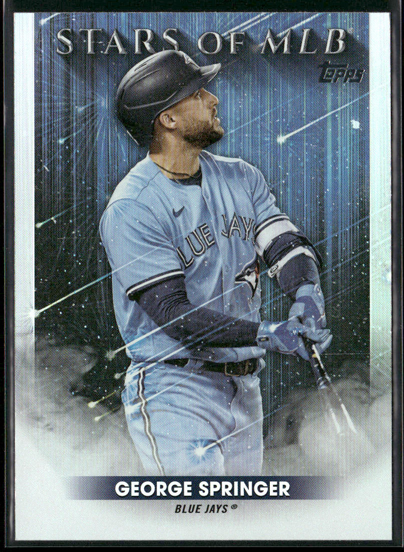 George Springer 2022 Topps Stars of MLB #SMLB-58 Toronto Blue Jays front