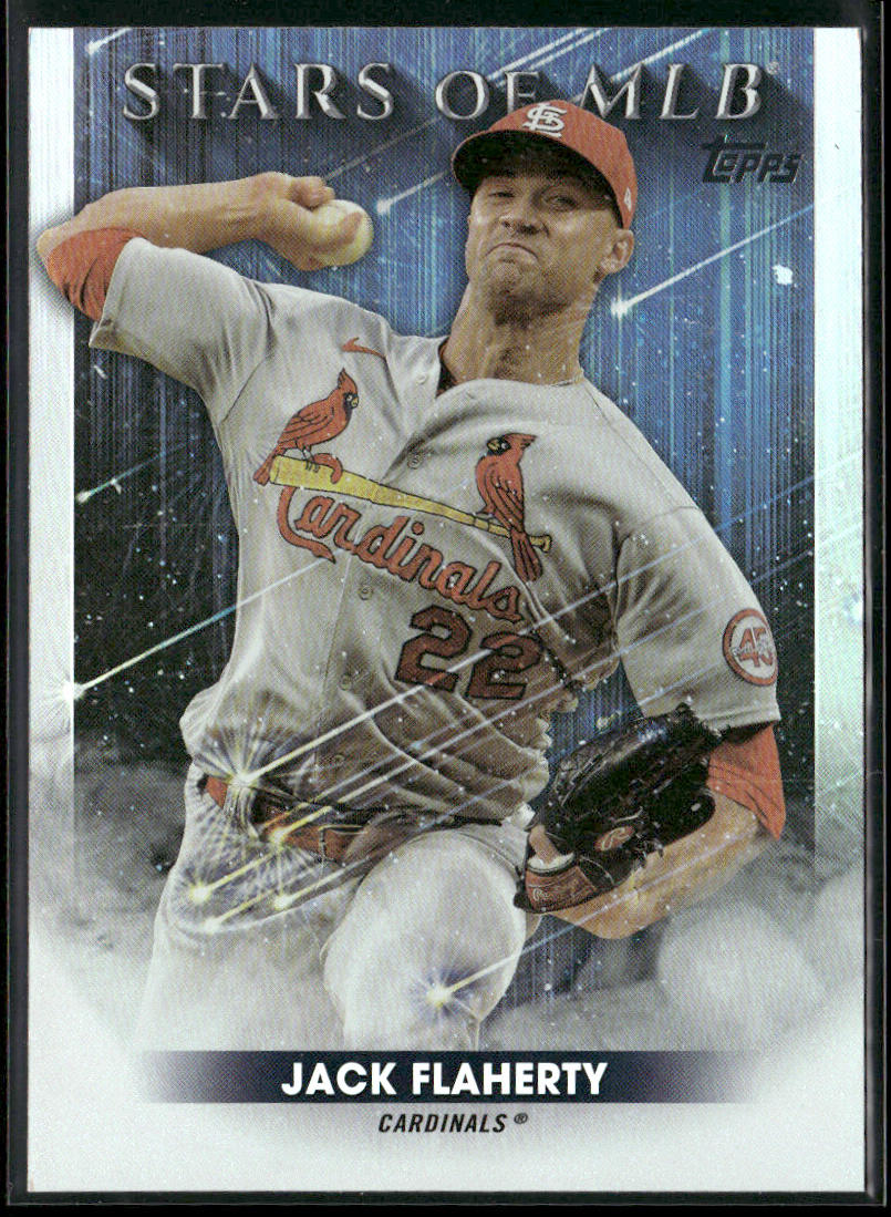 Jack Flaherty 2022 Topps Stars of MLB #SMLB-55 St. Louis Cardinals front