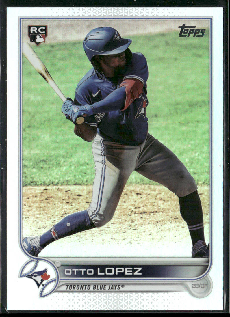 Otto Lopez 2022 Topps #422 RC Toronto Blue Jays front