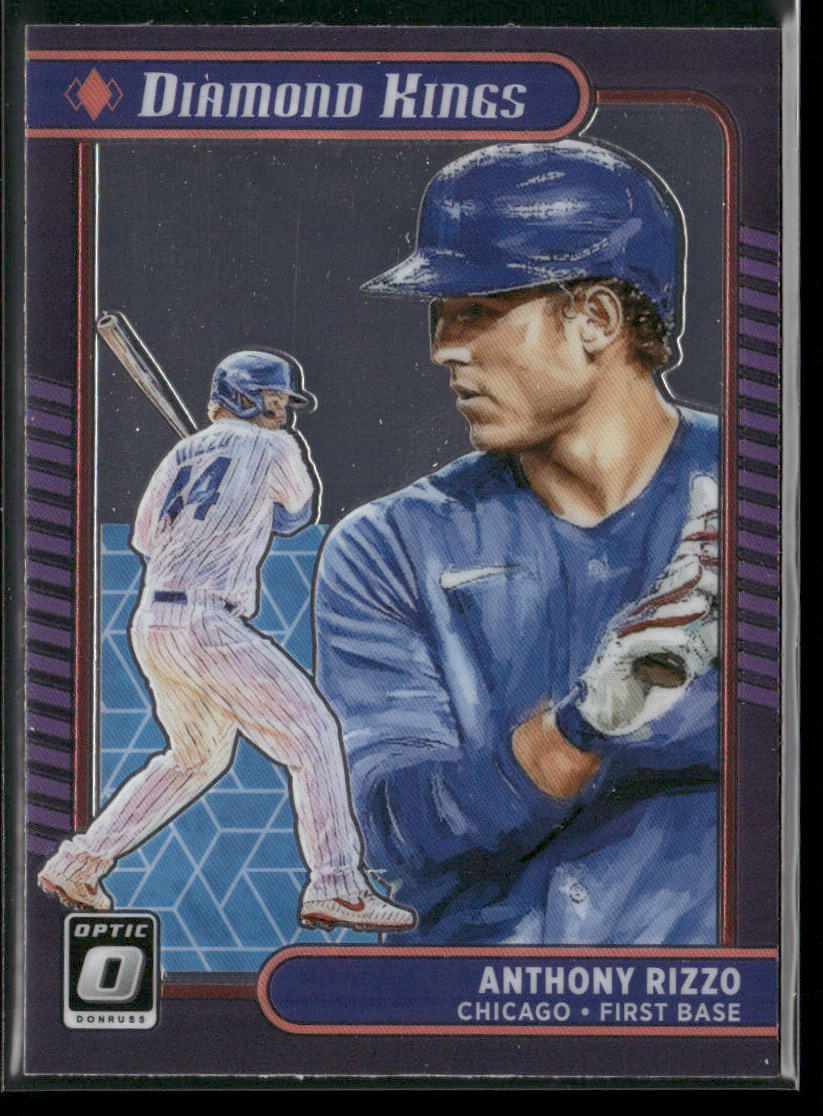Anthony Rizzo 2021 Donruss Optic #21 Chicago Cubs