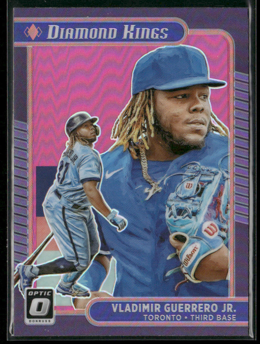 Vladimir Guerrero Jr. 2021 Donruss Optic Pink #3 Toronto Blue Jays