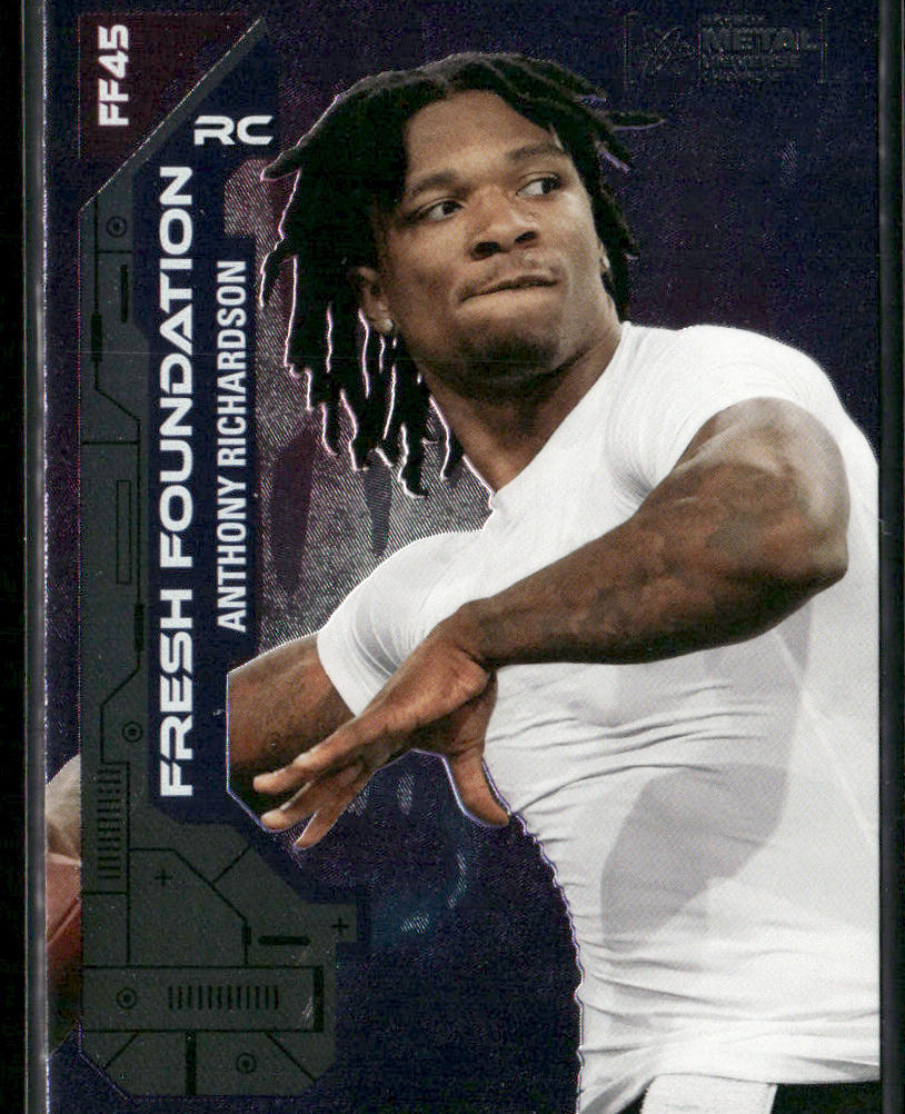 Anthony Richardson 2023 SkyBox Metal Universe Champions Fresh Foundation #FF45 front