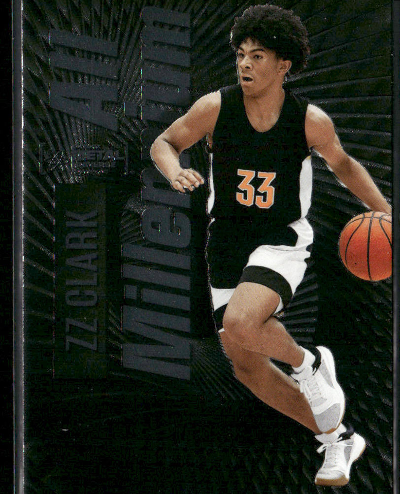 ZZ Clark 2023 SkyBox Metal Universe Champions #135 front