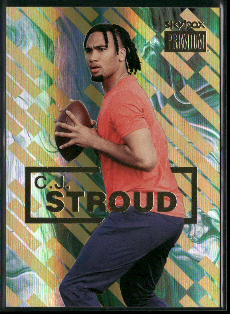 C.J. Stroud 2023 SkyBox Metal Universe Champions SkyBox Premium #S-23