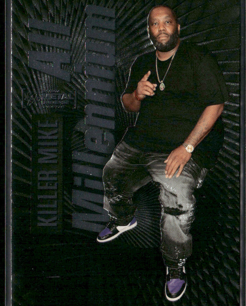Killer Mike 2023 SkyBox Metal Universe Champions #115 front