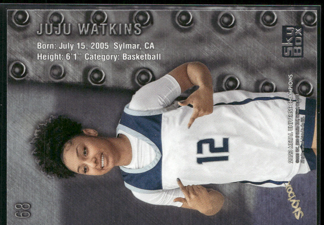 JuJu Watkins 2023 SkyBox Metal Universe Championship 1998-99 Retro #68