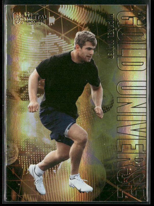 Michael Mayer 2023 SkyBox Metal Universe Champions Gold Universe #GU-18