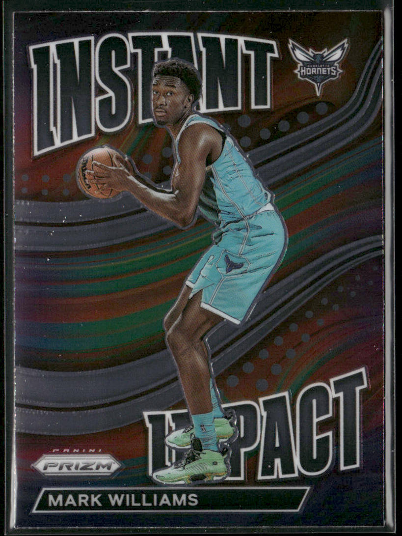 Mark Williams 2022-23 Panini Prizm Instant Impact #18 Charlotte Hornets