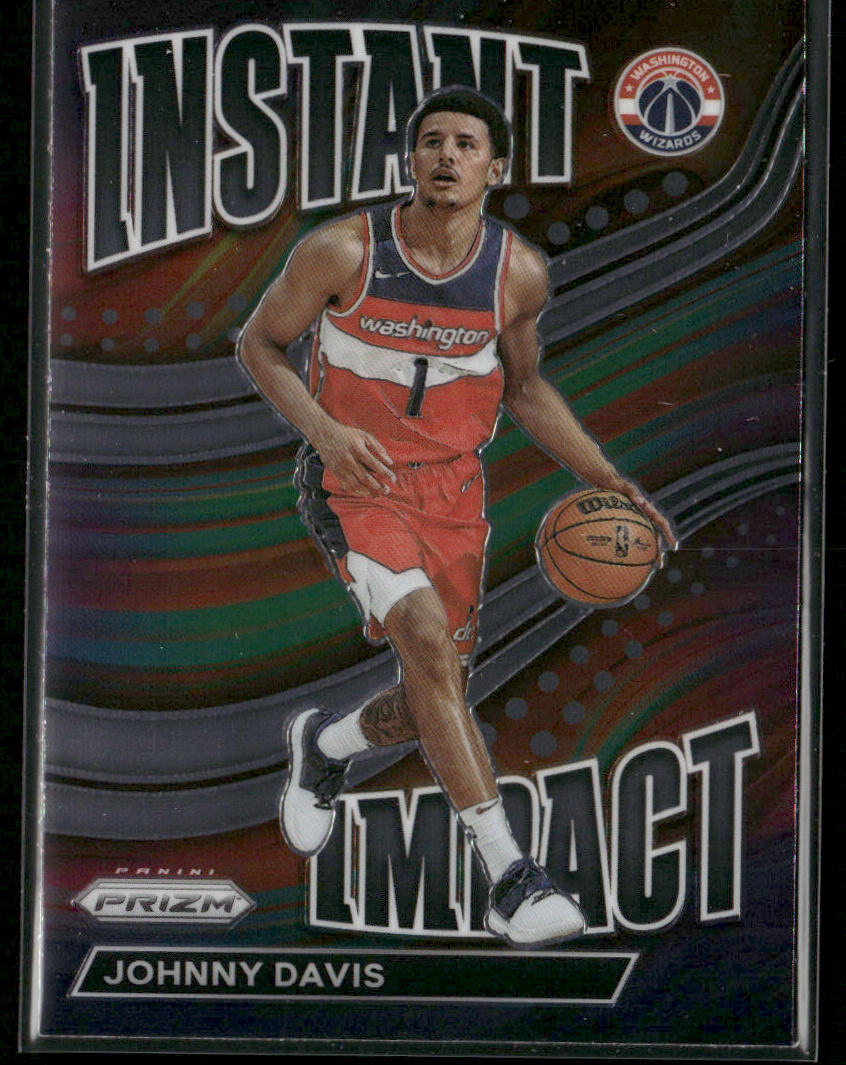 Johnny Davis 2022-23 Panini Prizm Instant Impact #13 Washington Wizards