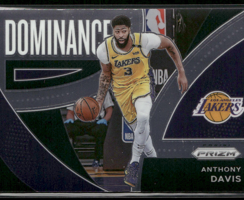 Anthony Davis 2021-22 Panini Prizm Dominance #20 Los Angeles Lakers