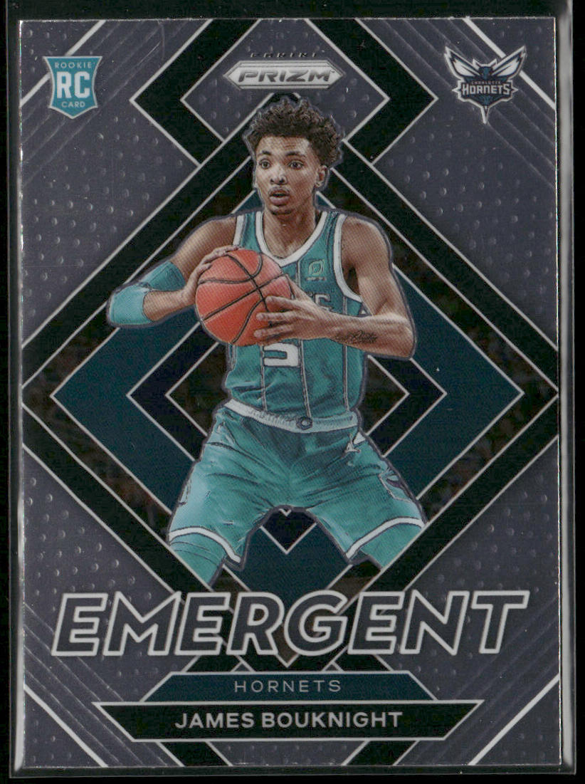 James Bouknight 2021-22 Panini Prizm Emergent #8 Charlotte Hornets