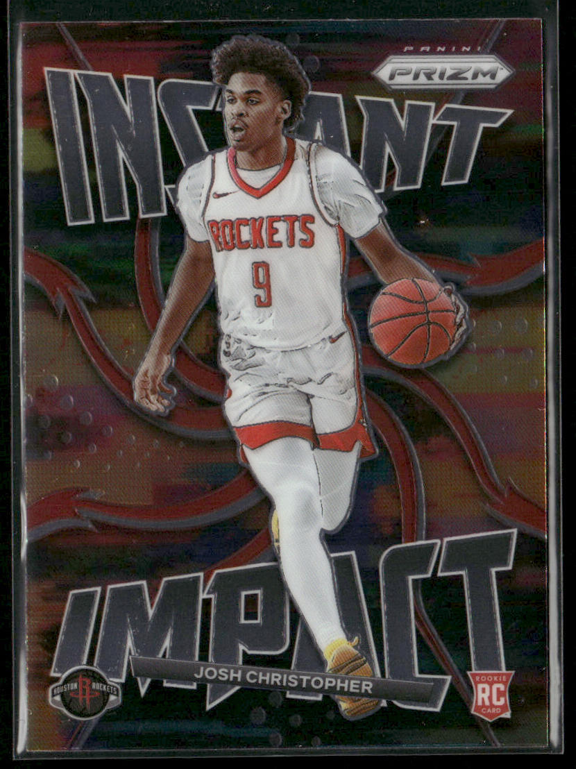 Josh Christopher 2021-22 Panini Prizm Instant Impact #11 Houston Rockets