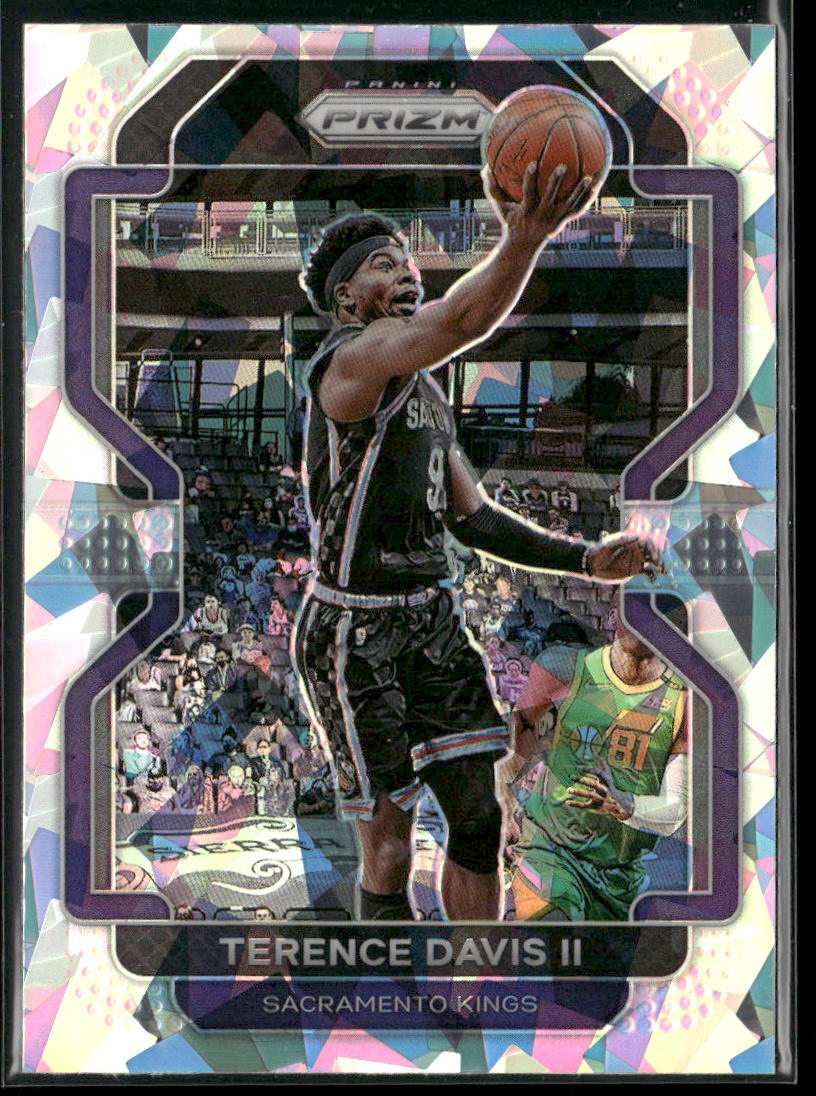 Terence Davis II 2021-22 Panini Prizm Ice #139 Sacramento Kings