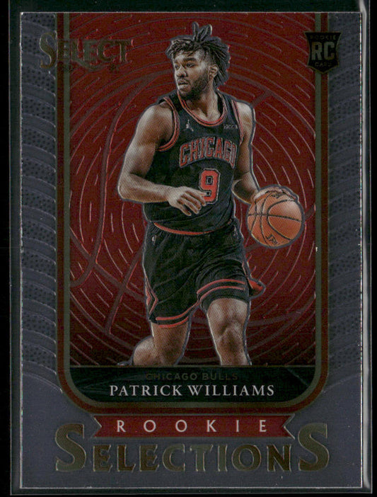 Patrick Williams 2020-21 Panini Select Rookie Selections #12 Chicago Bulls