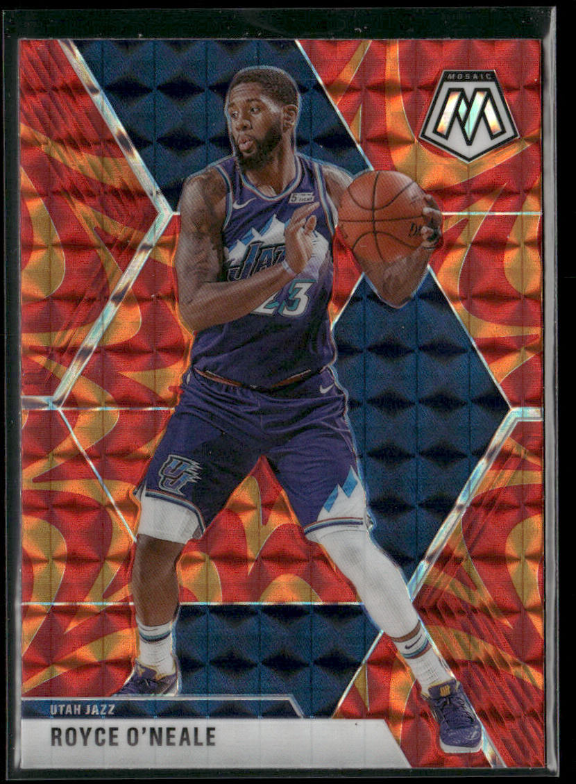 Royce O'Neale 2019-20 Panini Mosaic Reactive Orange #53 Utah Jazz