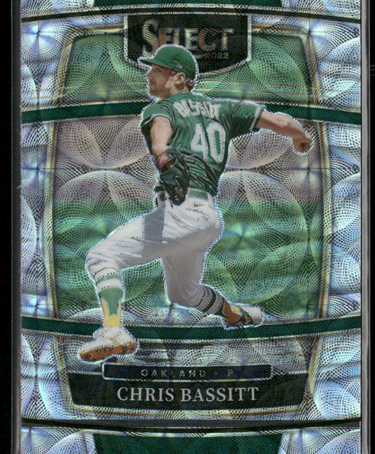 Chris Bassitt 2022 Panini Select Scope #55 Oakland Athletics