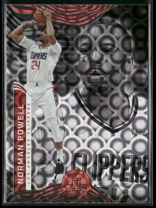 Norman Powell 2021-22 Panini Illusions Asia #103 Los Angeles Clippers