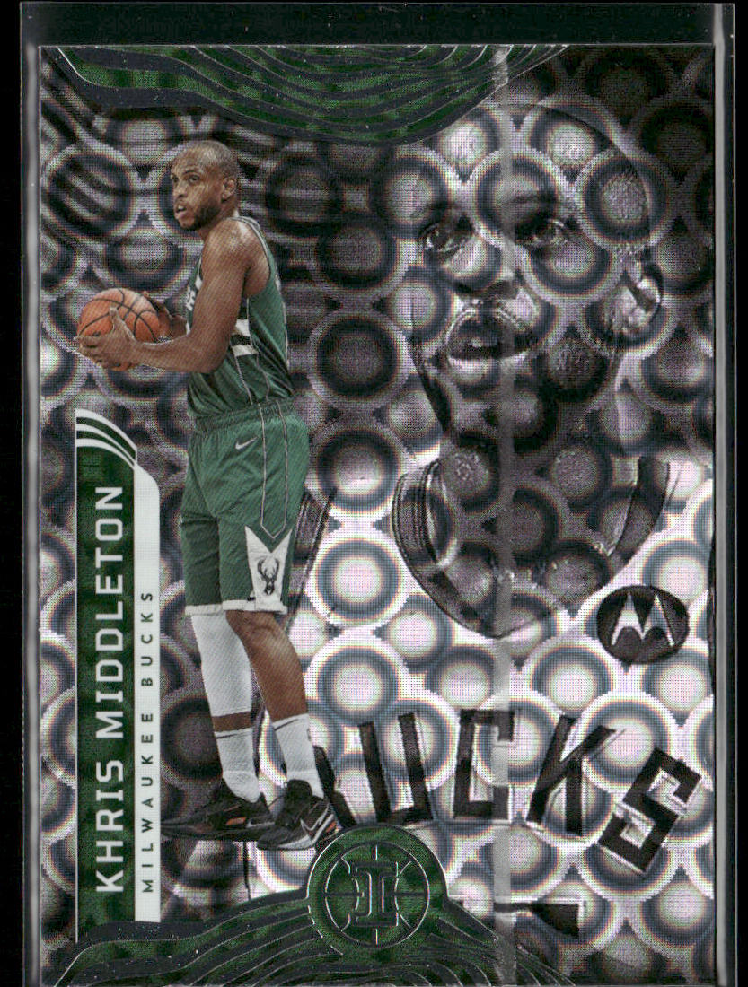Khris Middleton 2021-22 Panini Illusions Asia #50 Milwaukee Bucks