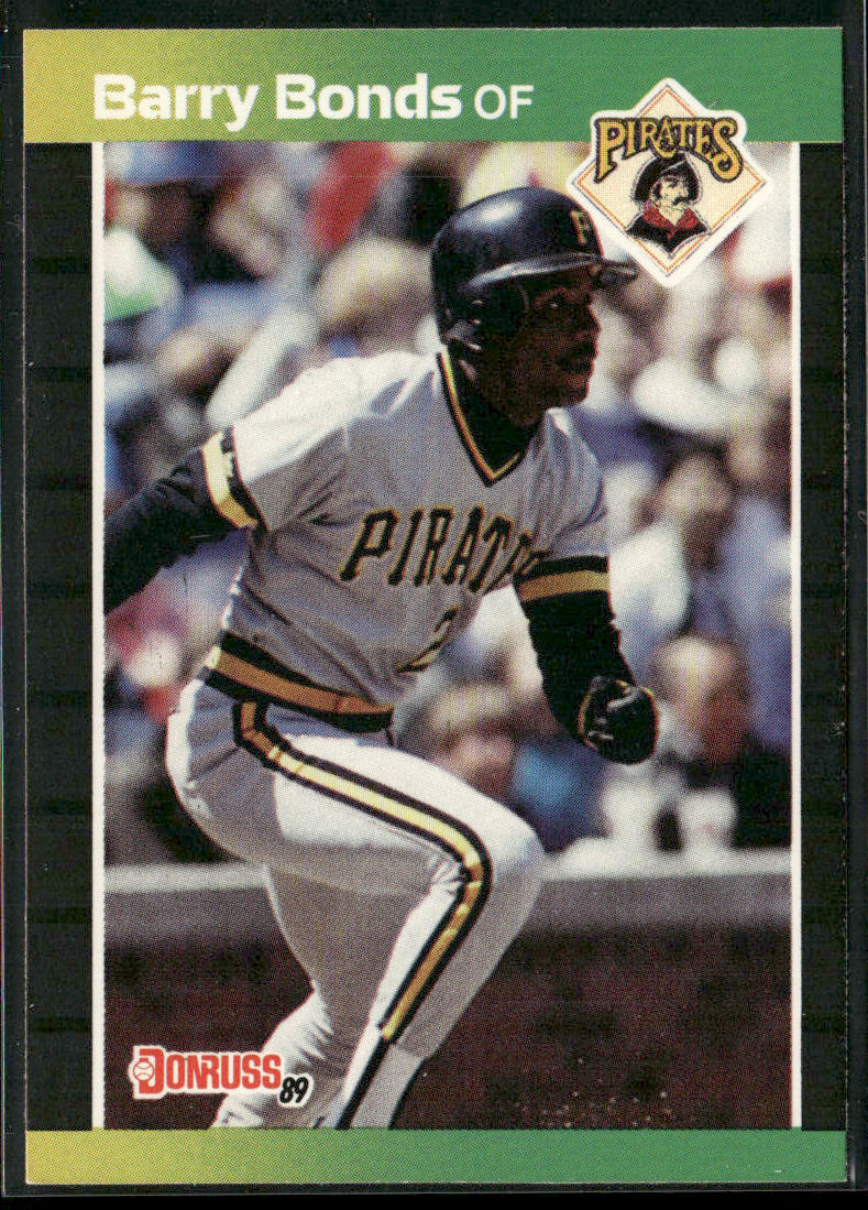 Barry Bonds 1989 Donruss #92 Pittsburgh Pirates front