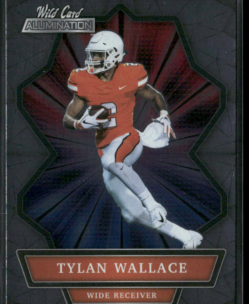 Tylan Wallace 2021 Wild Card Alumination #ABC-69 Oklahoma State Cowboys front