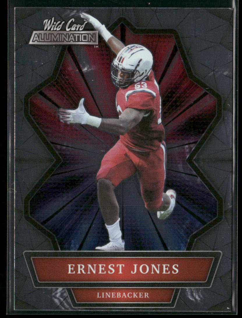 Ernest Jones 2021 Wild Card Alumination #ABC-50 South Carolina Gamecocks front